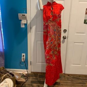 Peacock Cheongsam